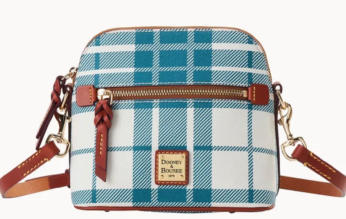 Dooney & Bourke Oxford Domed Crossbody Teal